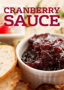 Cranberry sauce