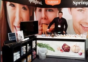 Ted at stand