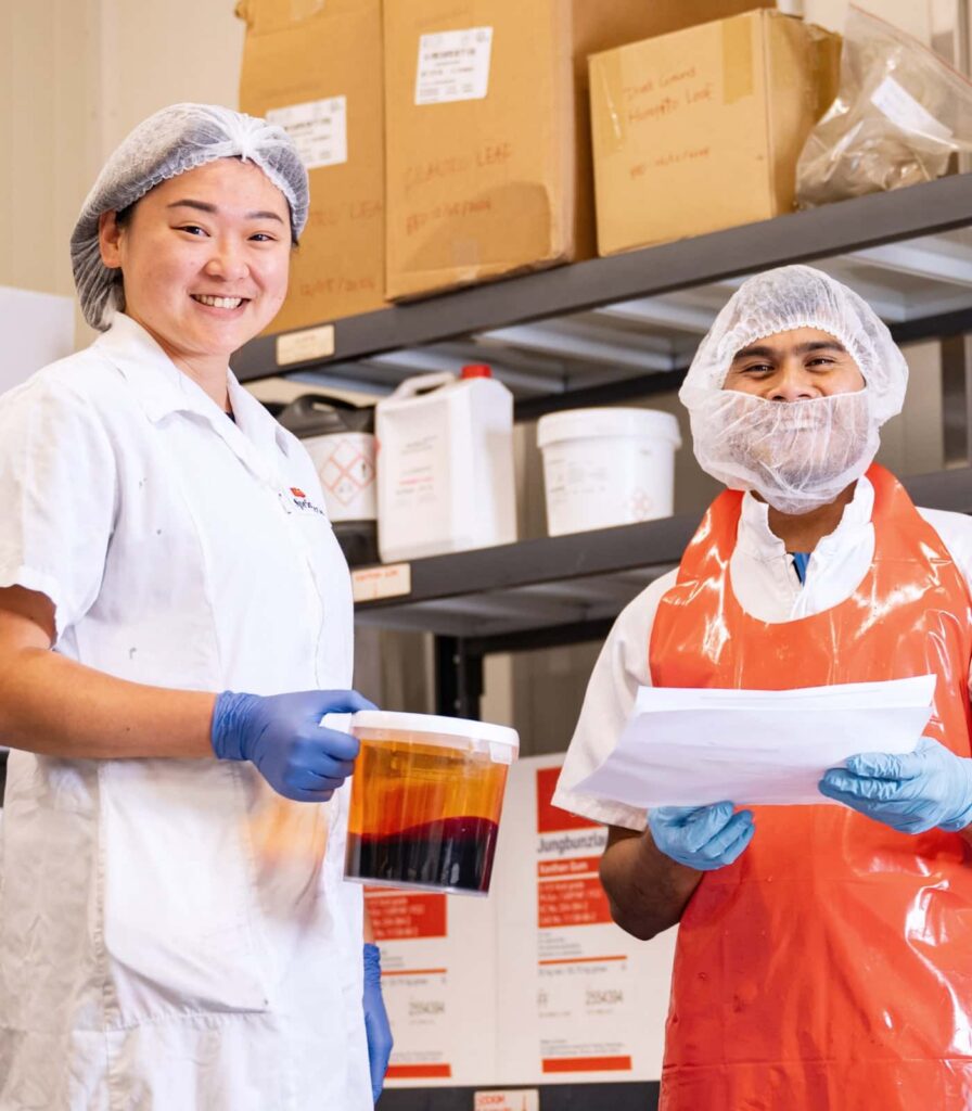 Springbrook Foods production team members in manufacturing facility